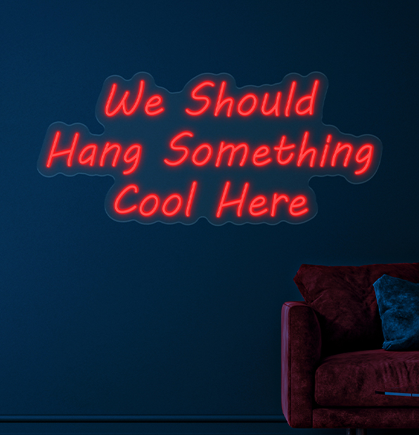 We Should Hang Something Cool Here