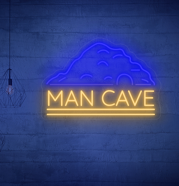 Neon Man Cave Sign