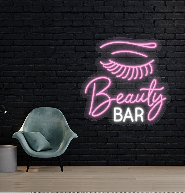 Beauty Bar Neon Sign