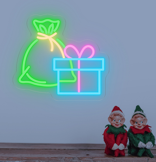 Christmas Gift Neon Light