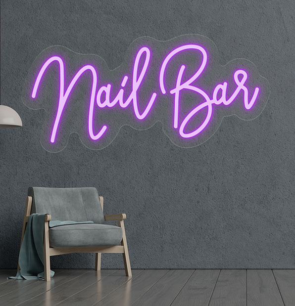 Nail Bar Neon Sign